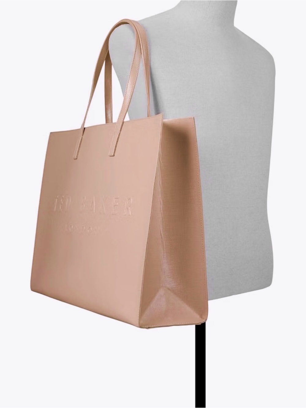 Ted Baker London Blush Pink Embossed Logo Bag Icon Tote Nordstrom Bloomingdale’s